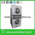 High quality electric heating stack washer and dryer